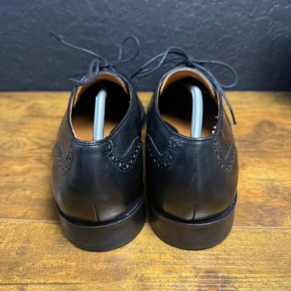 Cole Haan American Classics C29552 Black Leather Wingtip Oxford‎ Mens 11.5